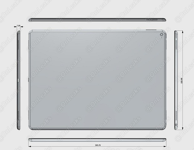 iPad Pro配置首曝光：12.9寸屏视网膜屏